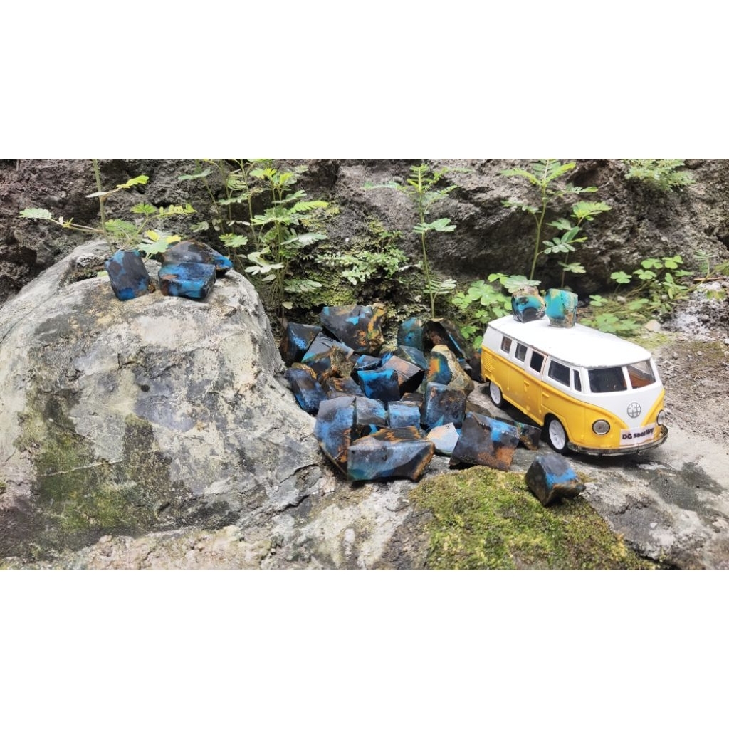 Bacan super kembang kristal kaca