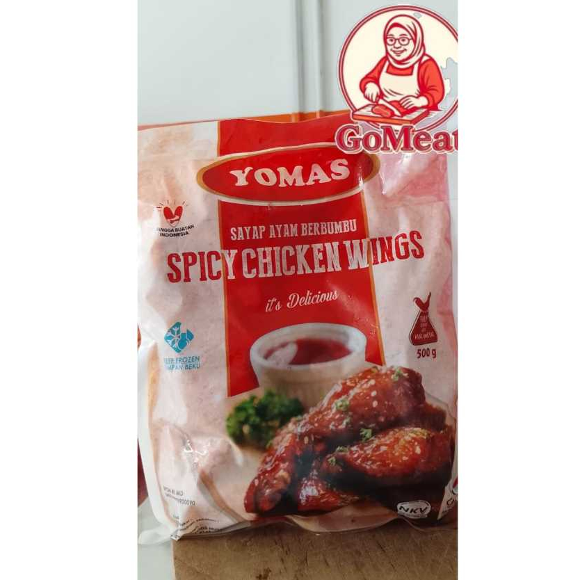 YOMAS CHICKEN WINGS 500GR