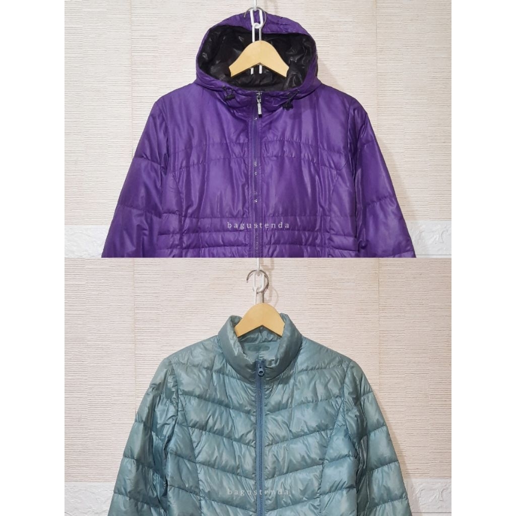Jaket Bulu Angsa Puffer HEAD size M bulang ultralight UL gunung outdoor winter motor preloved