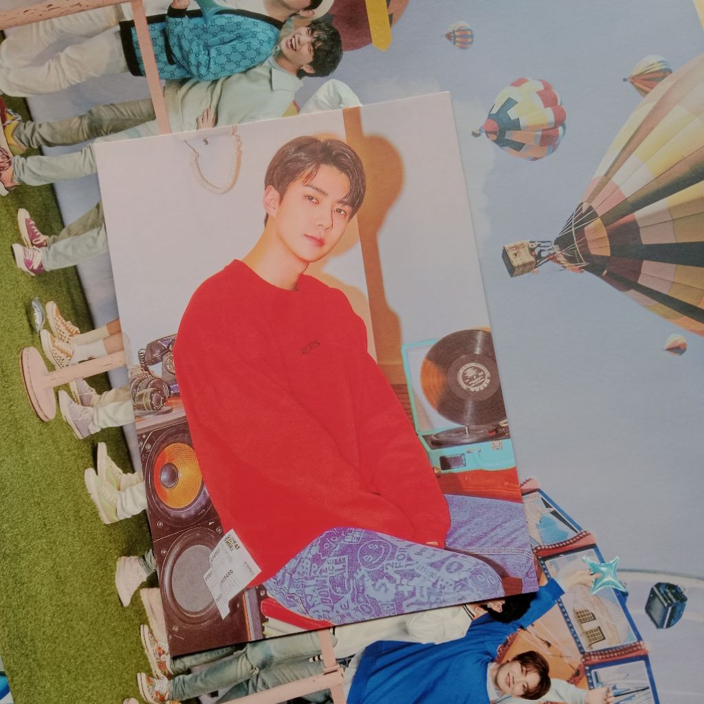 [OFFICIAL] postcard sehun exo planet #5 exploration dot
