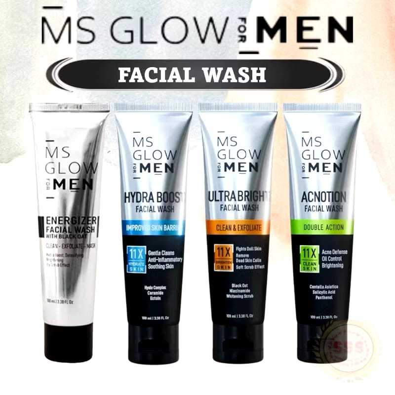 MEMEY | MS GLOW Facial Wash Men Series
