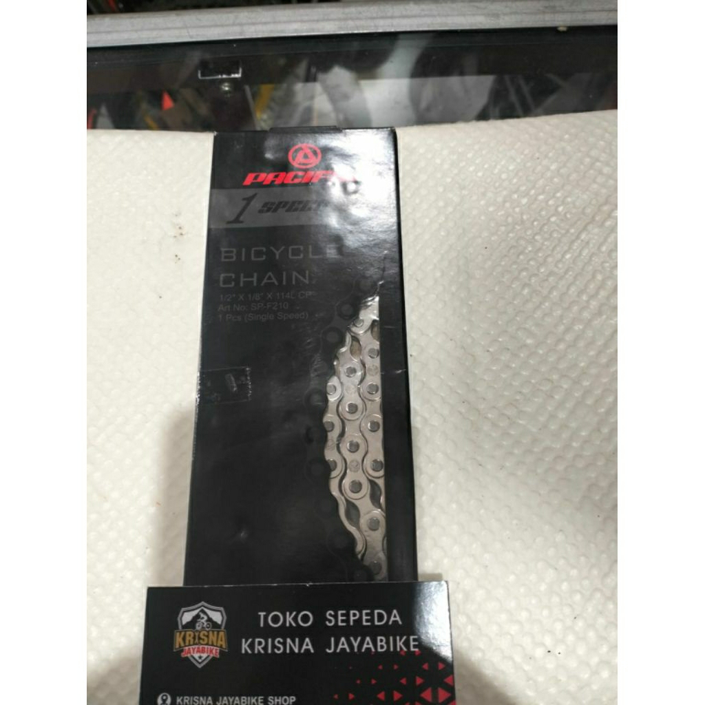 RANTAI SINGLE SPEED SEPEDA BMX/MINI/LIPAT TANPA GIGI