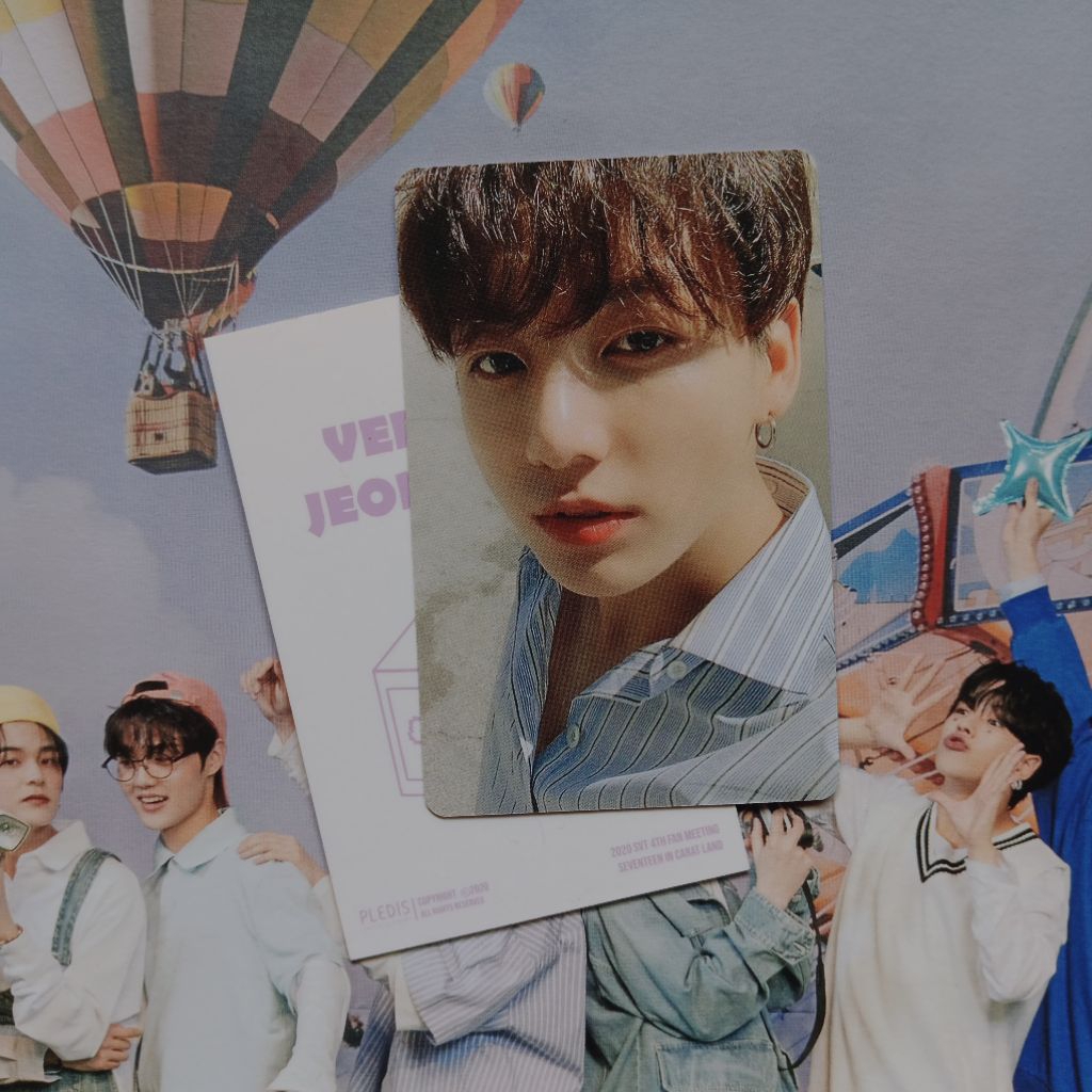 [OFFICIAL] photocard jungkook BTS selca dicon 2021