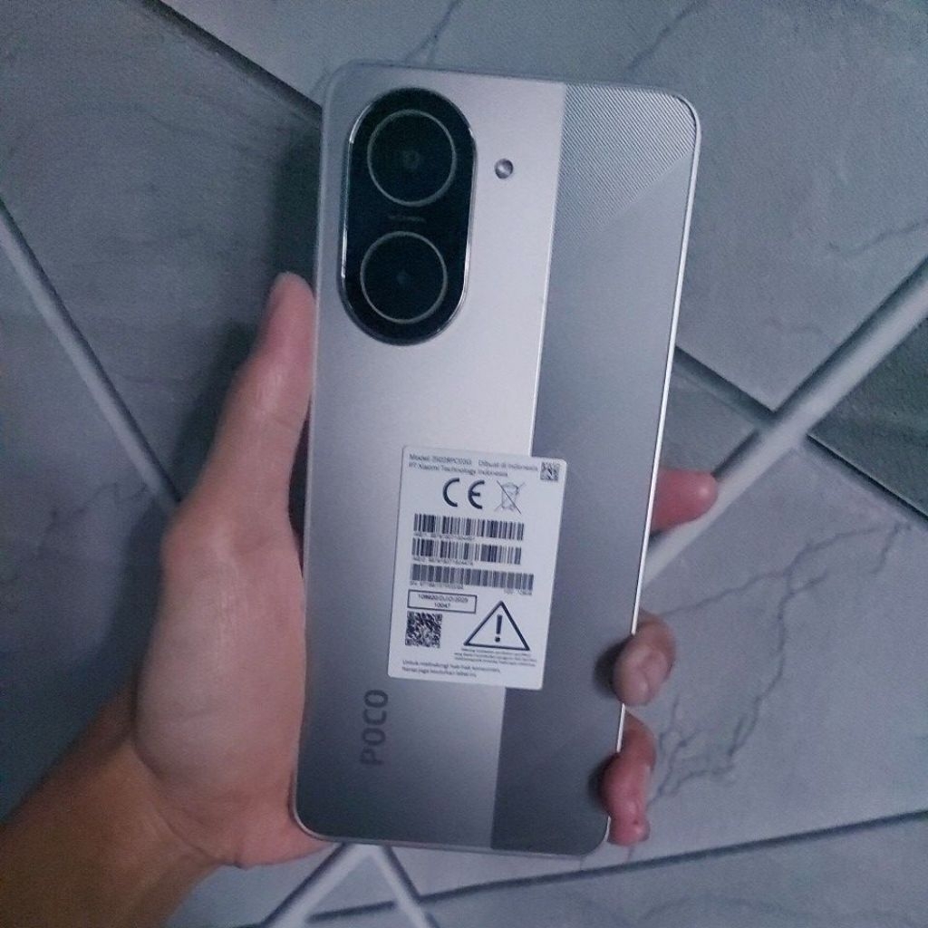 hp second poco c71 ram4 128gb kel hp dan sofe case saja