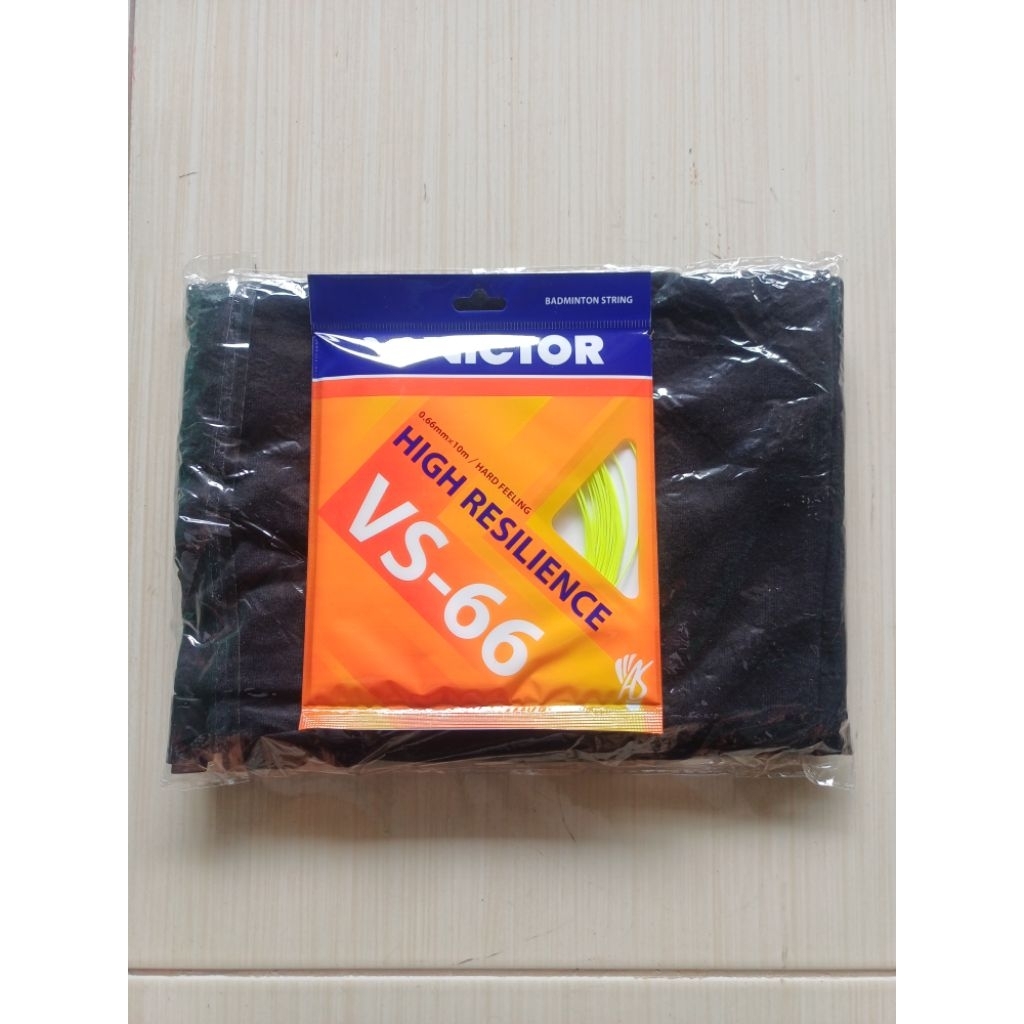 senar raket victor dan tas serut raket victor