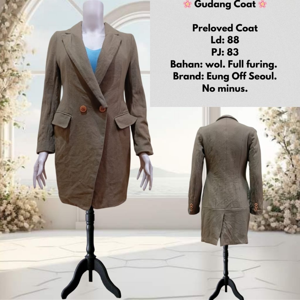 COAT WOL COAT WINTER