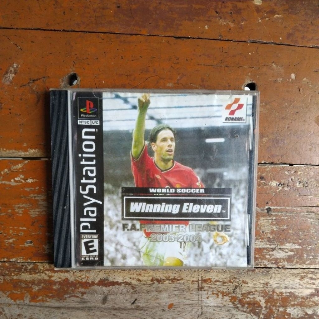 KASET BOLA PS 1 PLAYSTATION 1 PREMIER LEAGUE 2003-2004