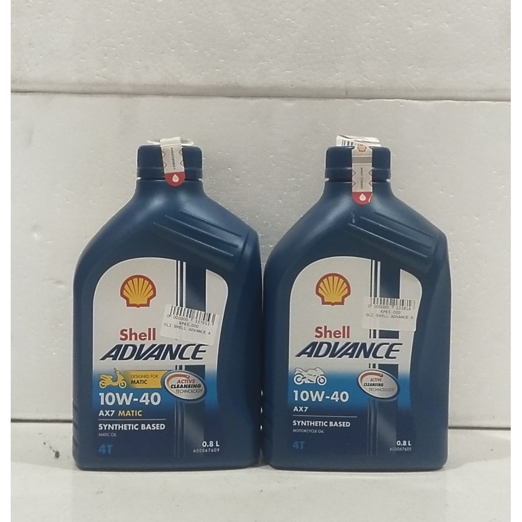 OLI MESIN SHELL ADVANCE