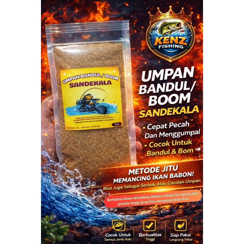 Bandul / BOM Pengumpul Ikan Mas 100gr