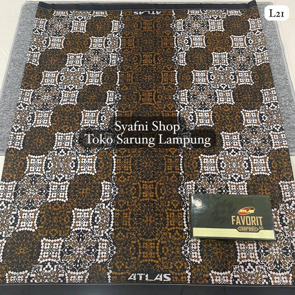SARUNG ATLAS FAVORIT BATIK SERASI