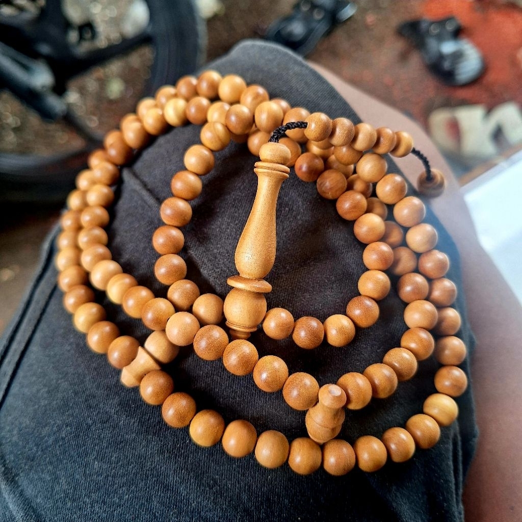 Tasbih Kayu Cendana Kupang Asli NTT Size8mm.