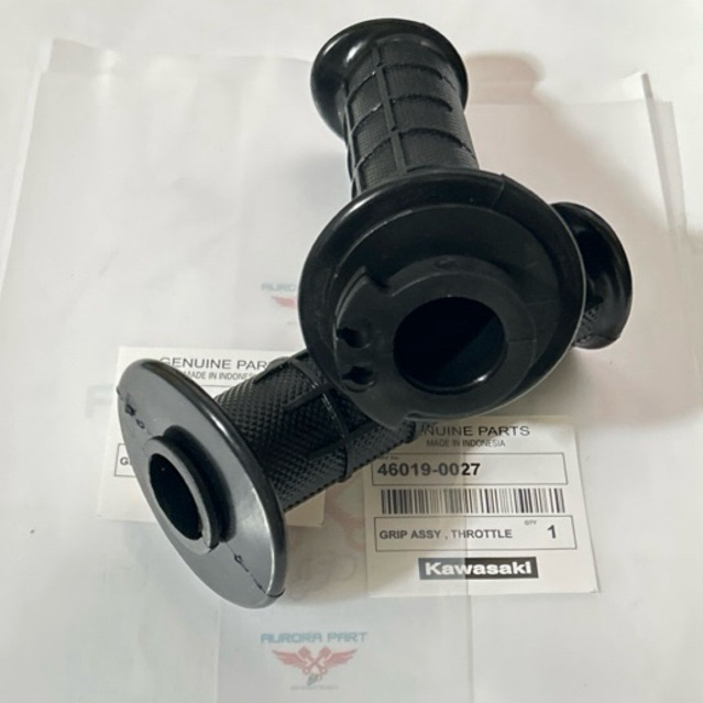 Handgrip Kawasaki KLX 150 / D-Tracker 150 – Karet Stang Handfat Motor Trail