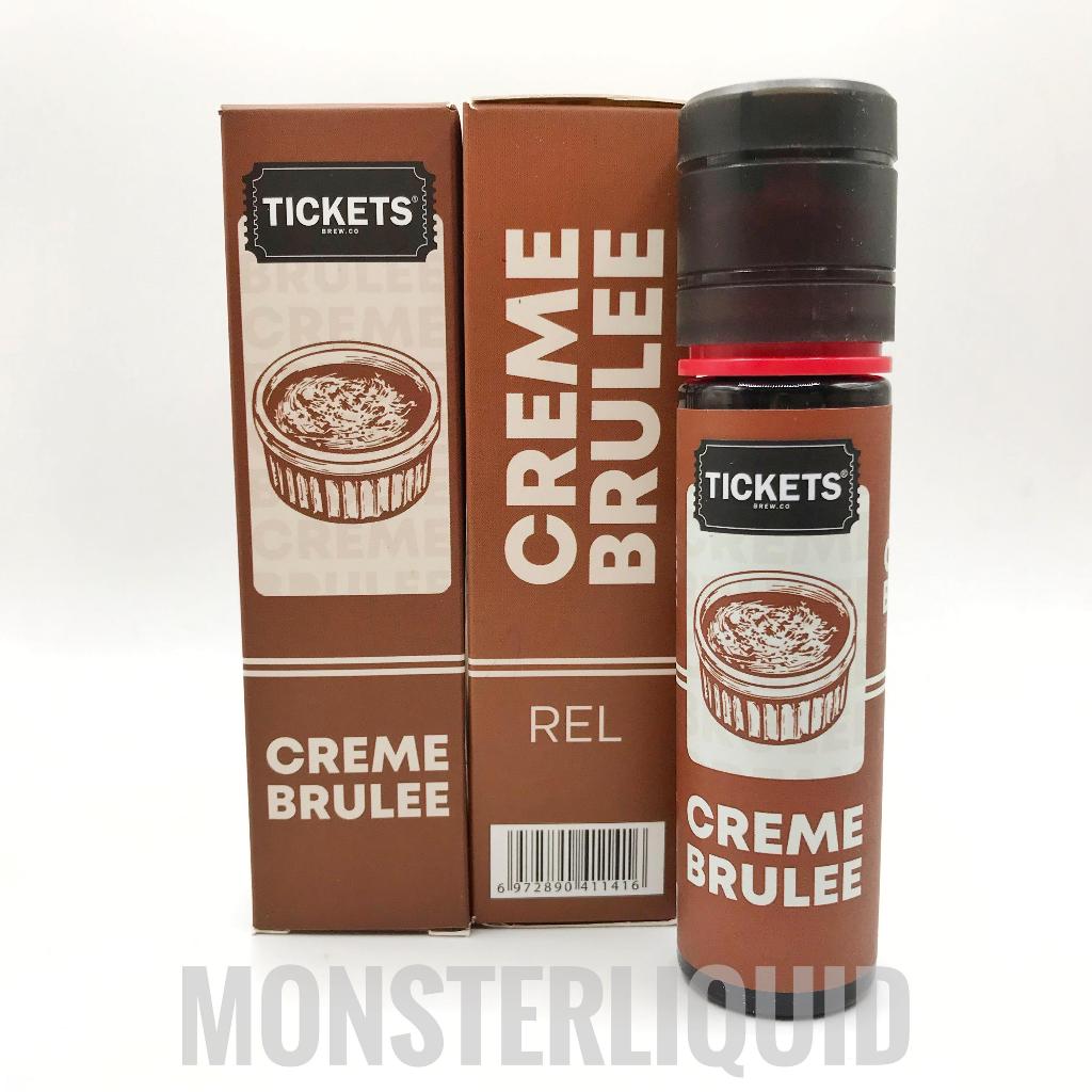 TICKETS BREW CREME BRULEE BY EJM 3MG 6MG 60ML LIQUID