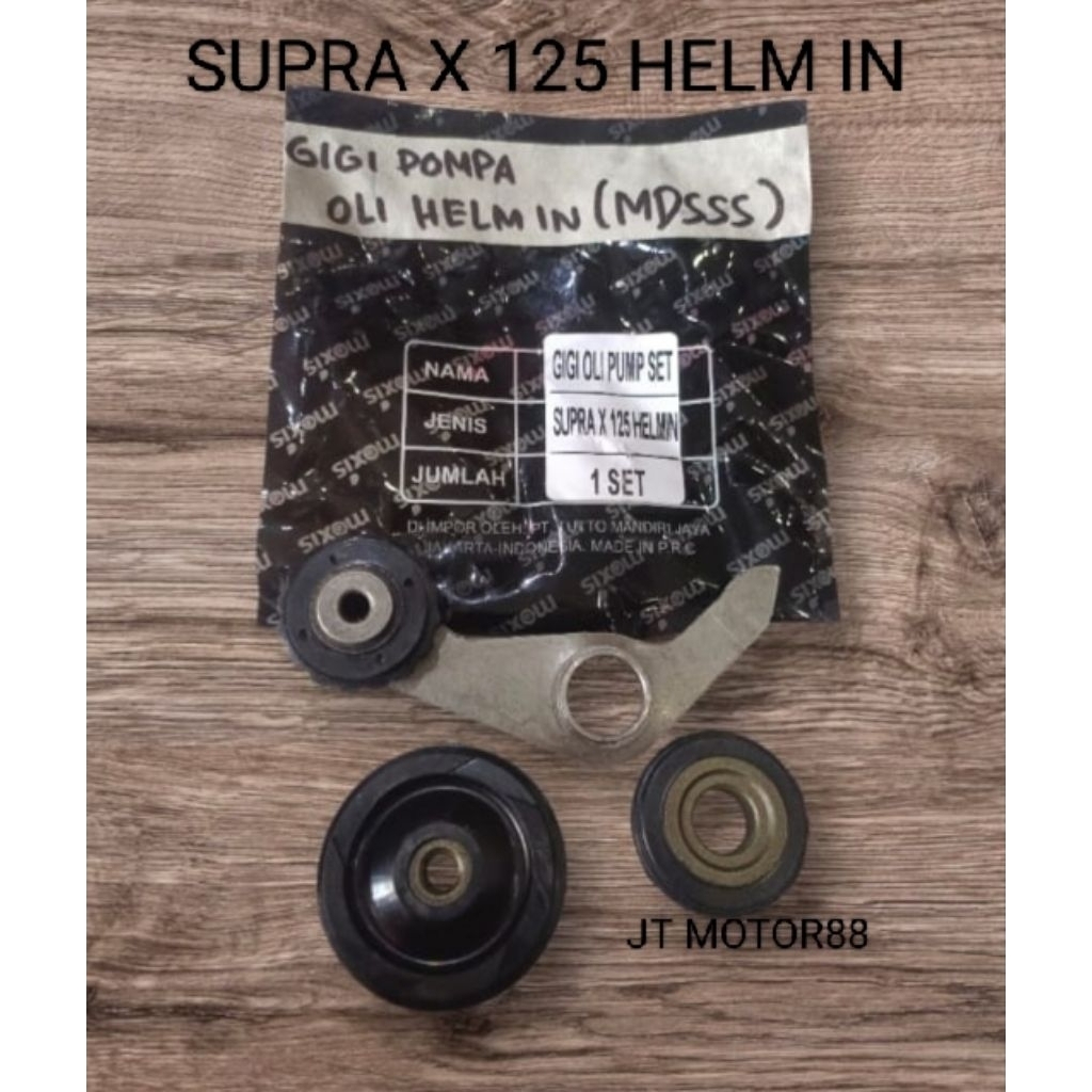 GEAR GIR POMPA OLI SUPRA X 125 HELM INJEKSI