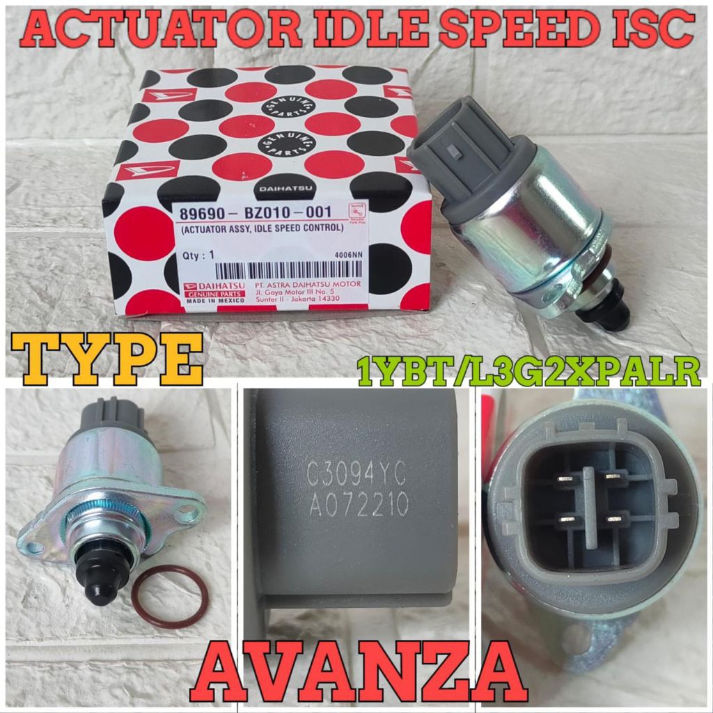 SENSOR IDLE SPEED CONTROL [ ISC ] Avanza 2004 - 2020 / Avanza Veloz / Xenia 1.0CC Dan 1.3CC / Rush /