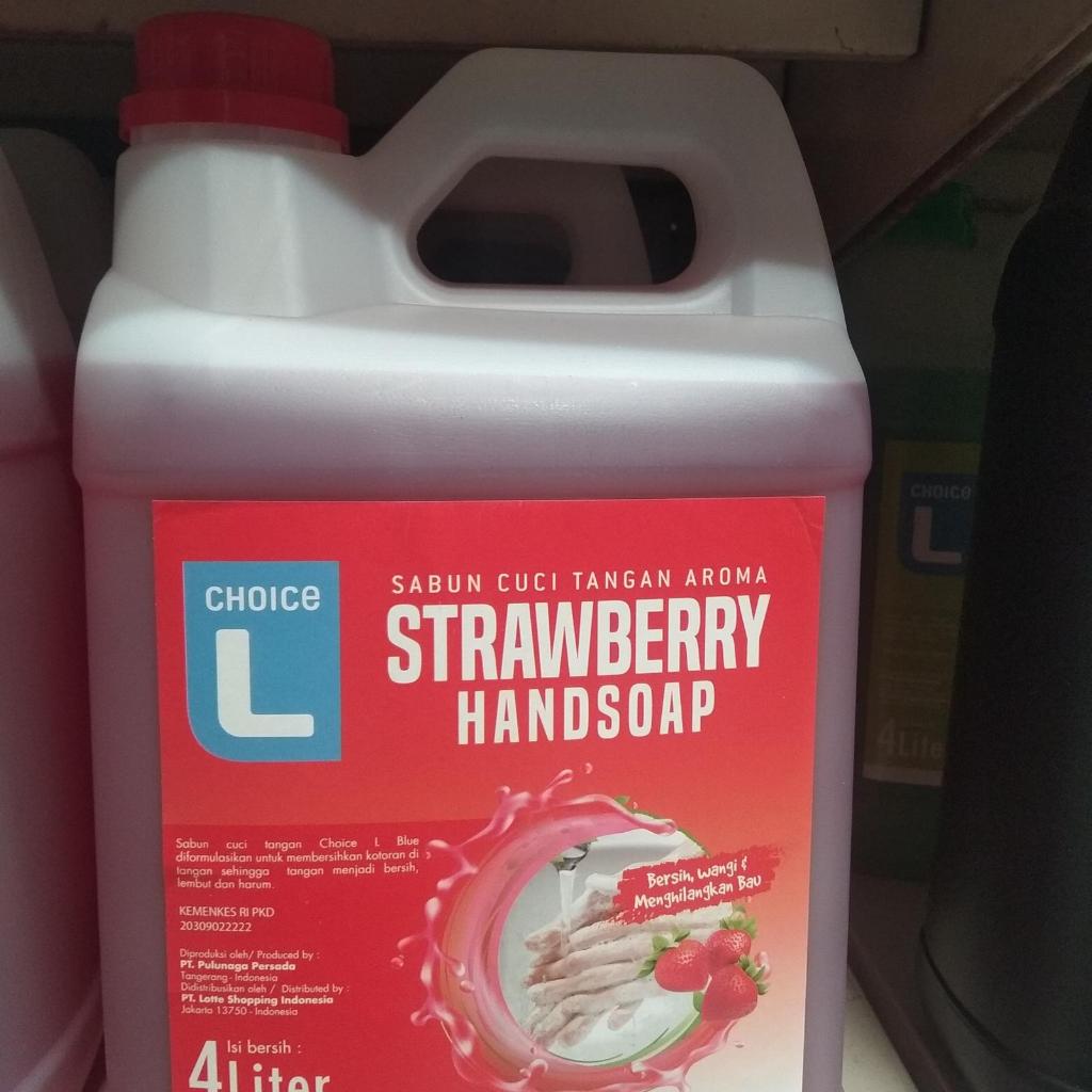 CHOICE L Strawberry Hand Soap 4 Liter