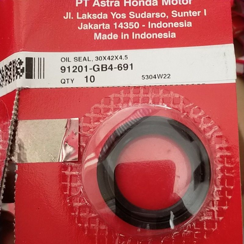 SIL Rumah As CVT Pully AS SEBELAH KANAN REVO AT MATIC Asli Honda 91201GB4691