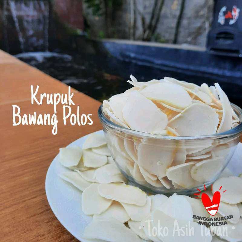 Kerupuk Bawang Putih 1kilo || Kerupuk Pelangi Bawang Putih