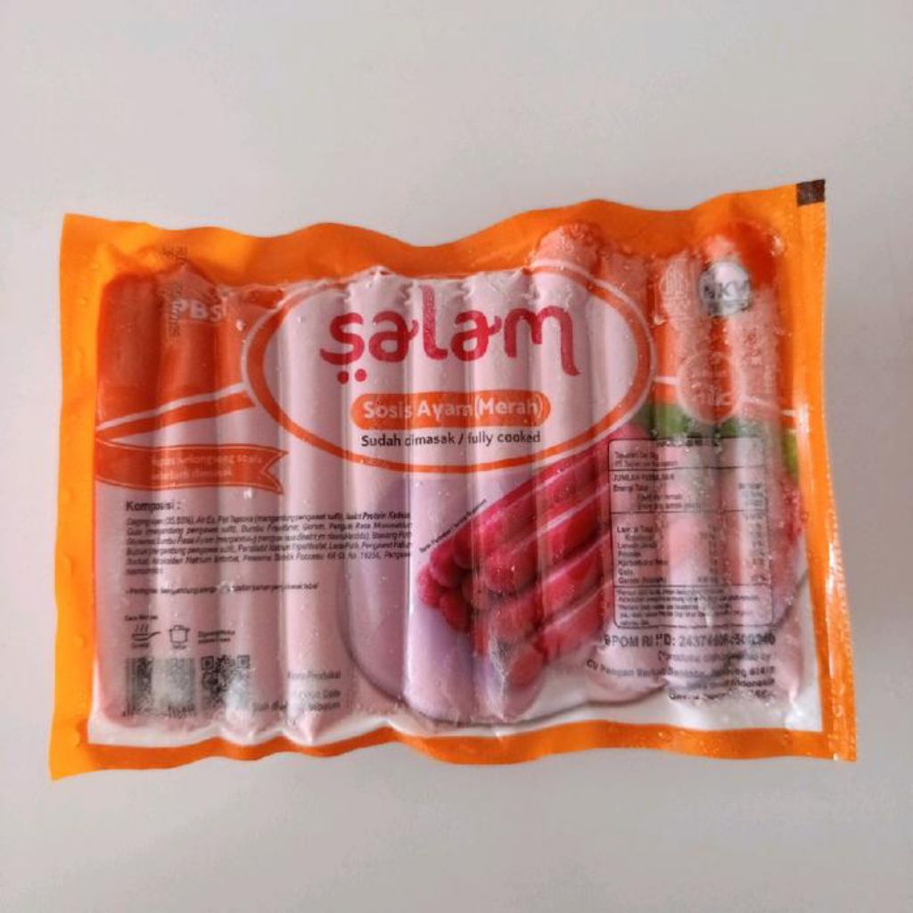 Salam Sosis Ayam Merah