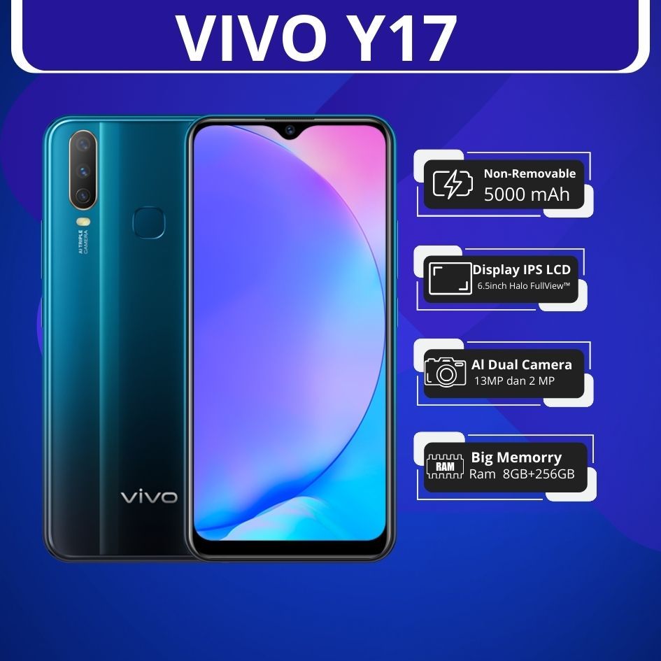 Smartphone Vivo Y17 RAM 8-256GB ANDROID