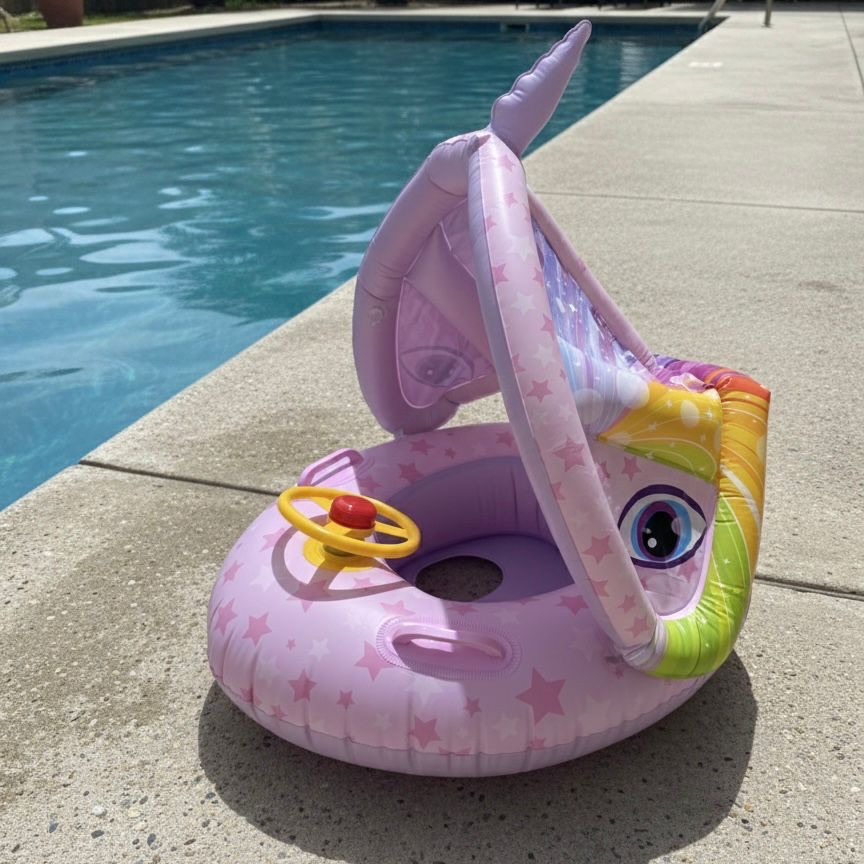 Pelampung Duduk Bayi Hingga Balita Ada Pegangan Dan Setir