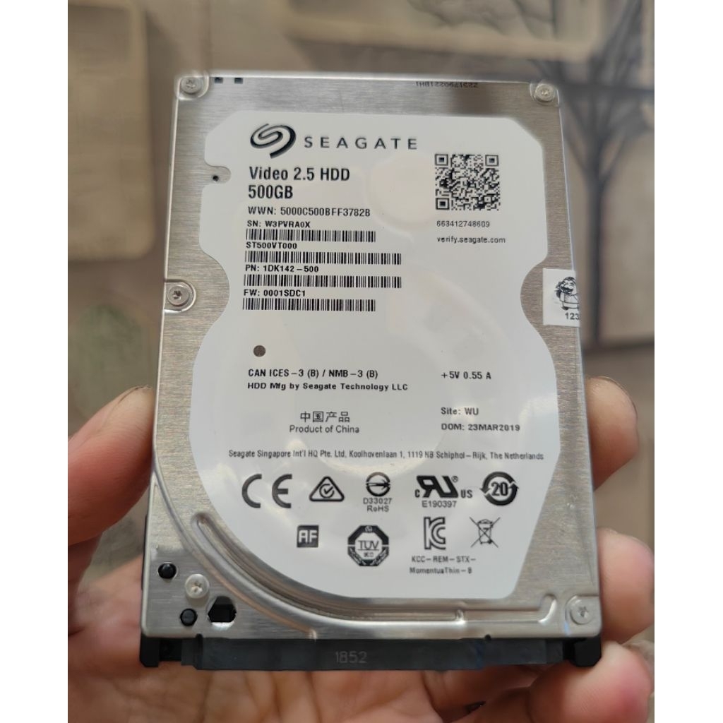 Hardisk Harddisk Laptop 500gb 2,5 inch Slim New
