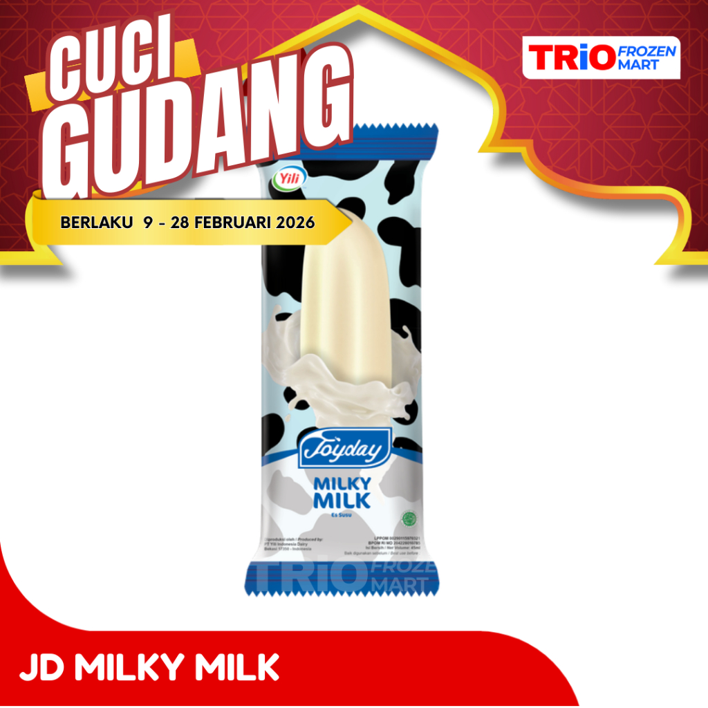 JOYDAY MILKY MILK ICE CREAM / ES KRIM
