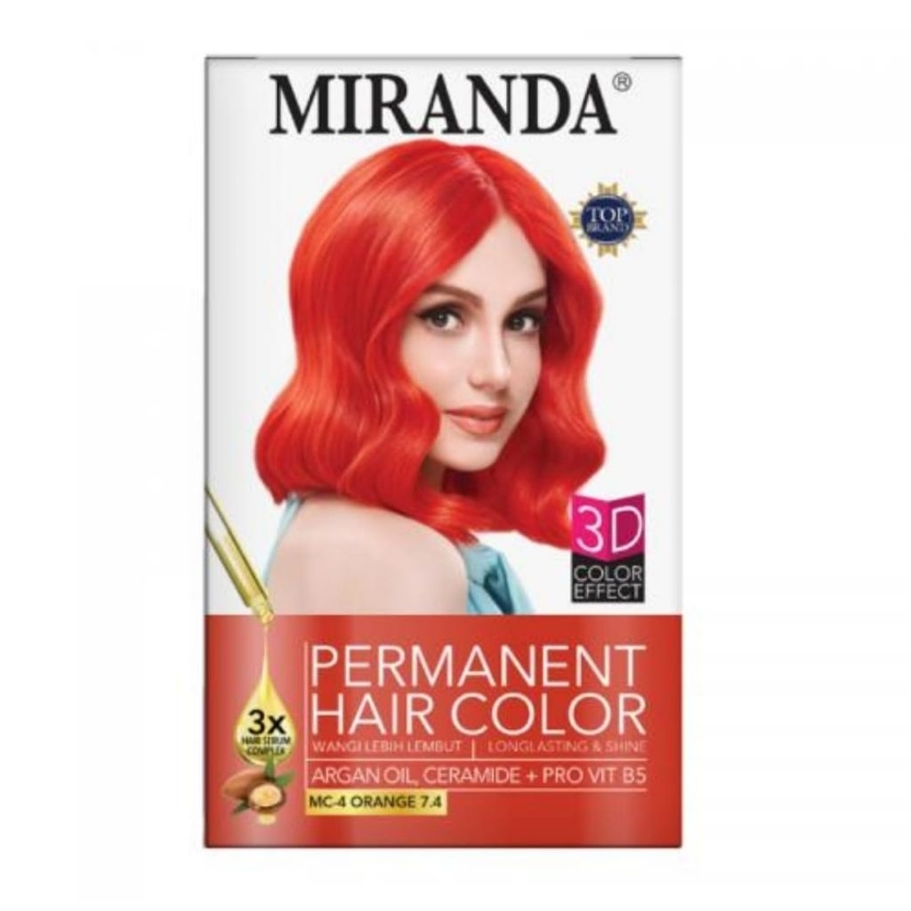 miranda cat rambut mc 4  orange