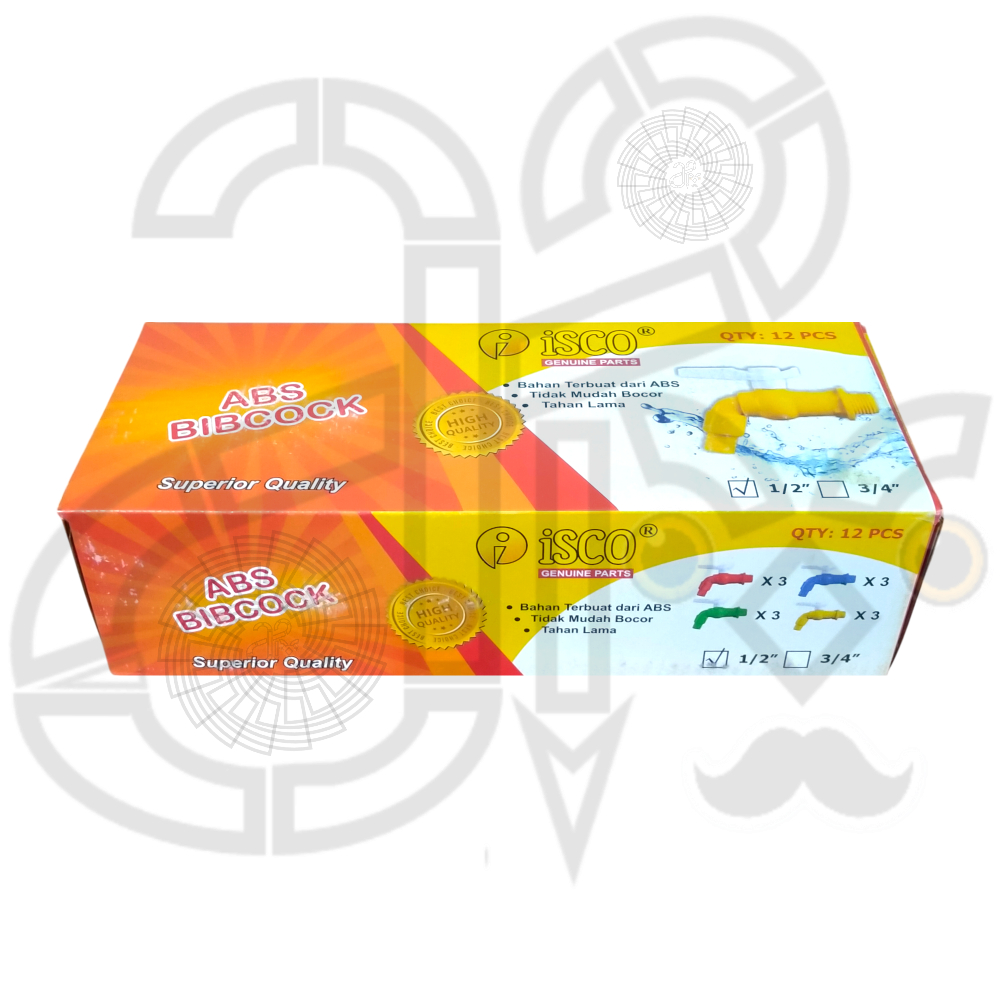 GROSIR Keran Air Plastik Engkol 12 PCS