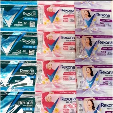 6 Pcs  REXONA Sachet Deodorant REXONA Sachet