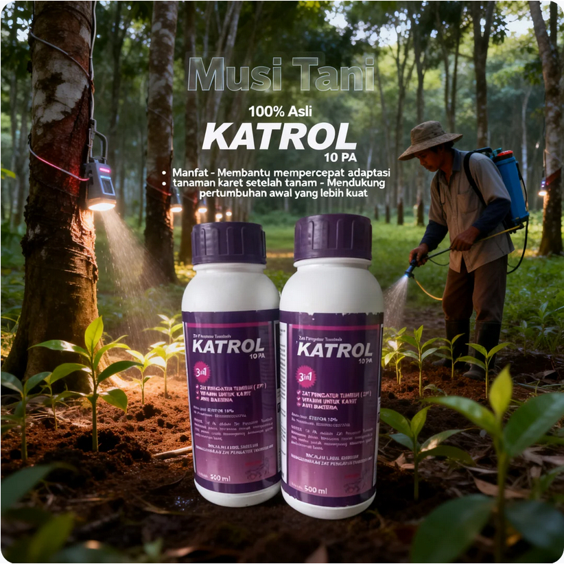 ZPT KATROL 10 PA VITAMIN UNTUK KARET