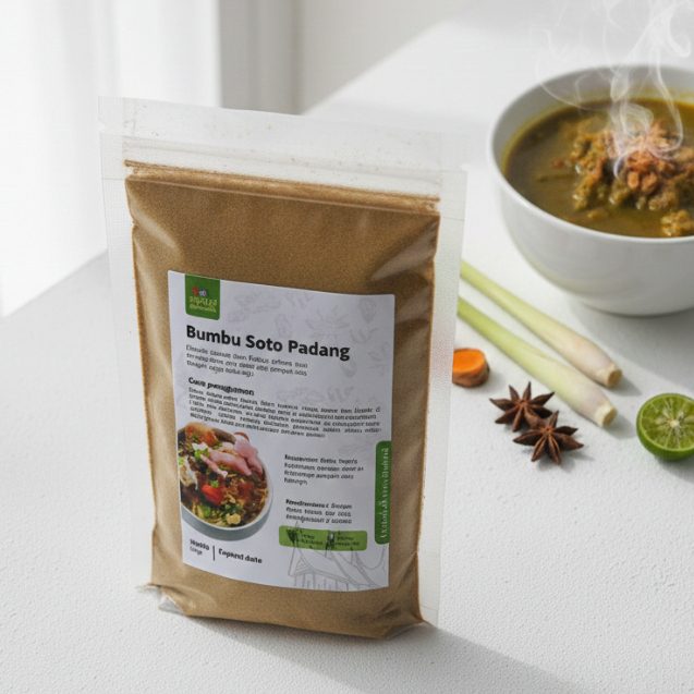 Balur - Bumbu Soto Padang Asli Rempah Bubuk Khas Minangkabau Non MSG 50 gr