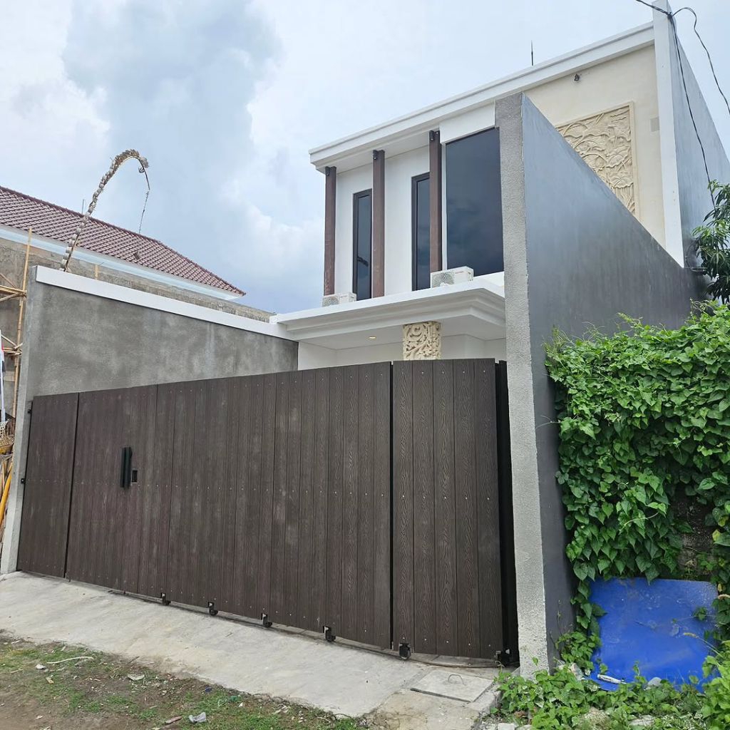 Pintu pagar GRC sleding