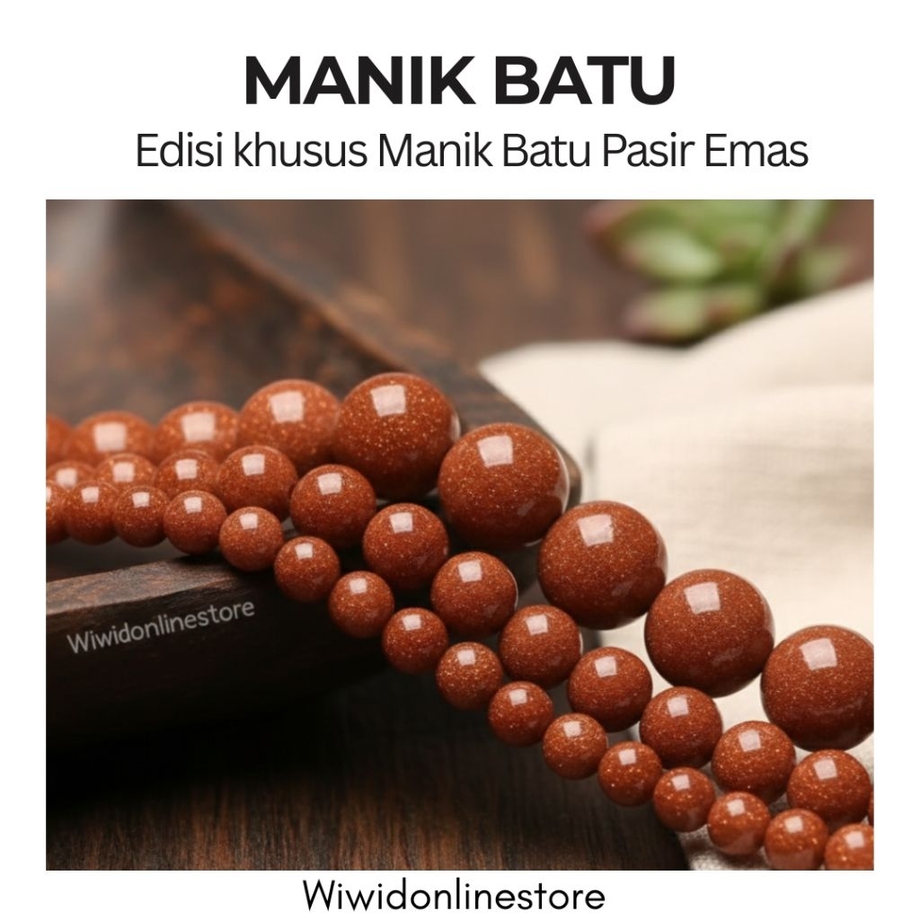 MANIK BATU PASIR EMAS