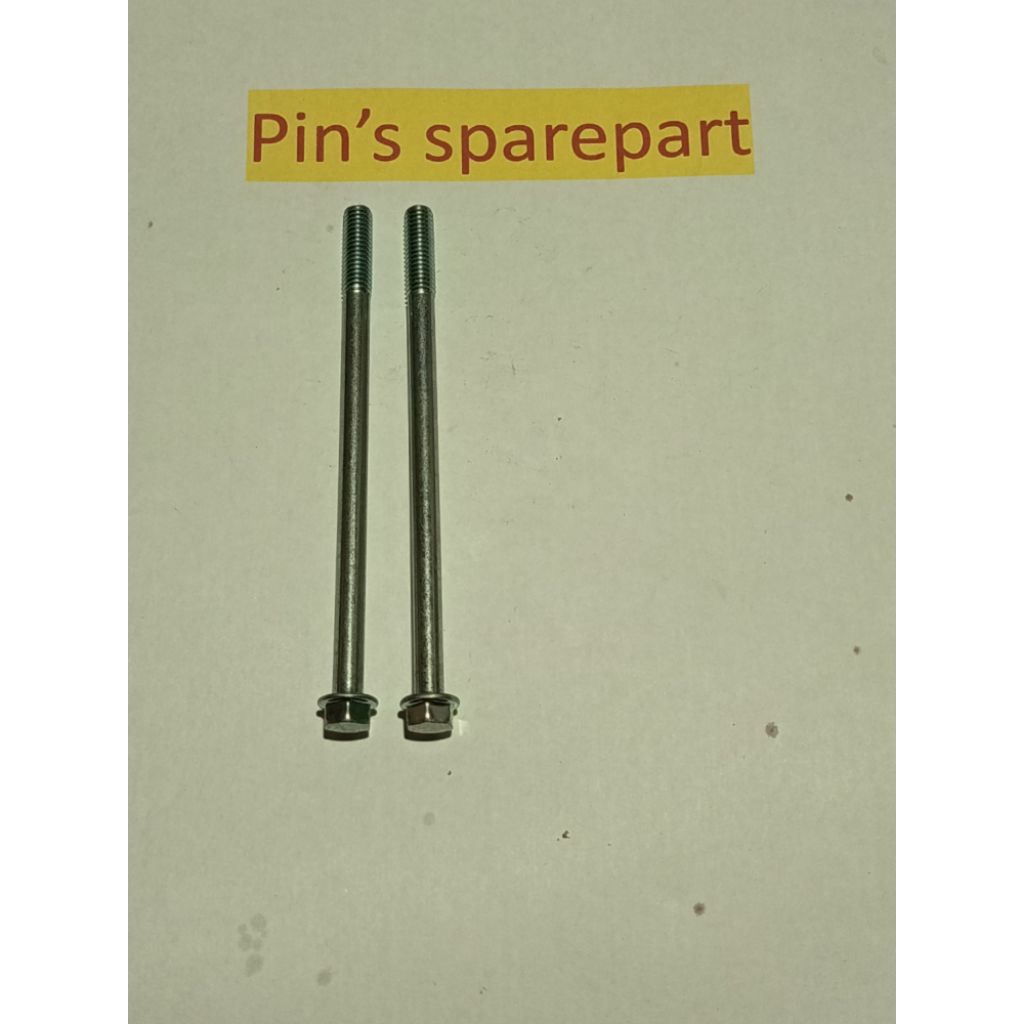 baut mesin kiri blok head Mio sporty smile soul Fino nouvo