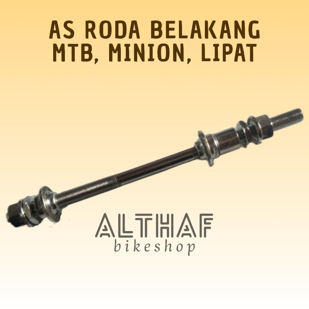 As Roda Belakang Sepeda MTB Minion 28 Onthel Satuan