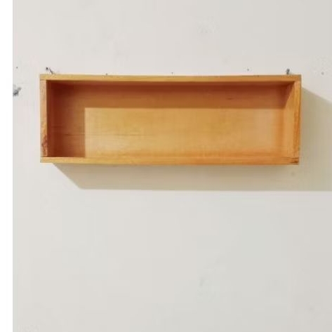 Rak tempat kaset pita CD koleksi kayu