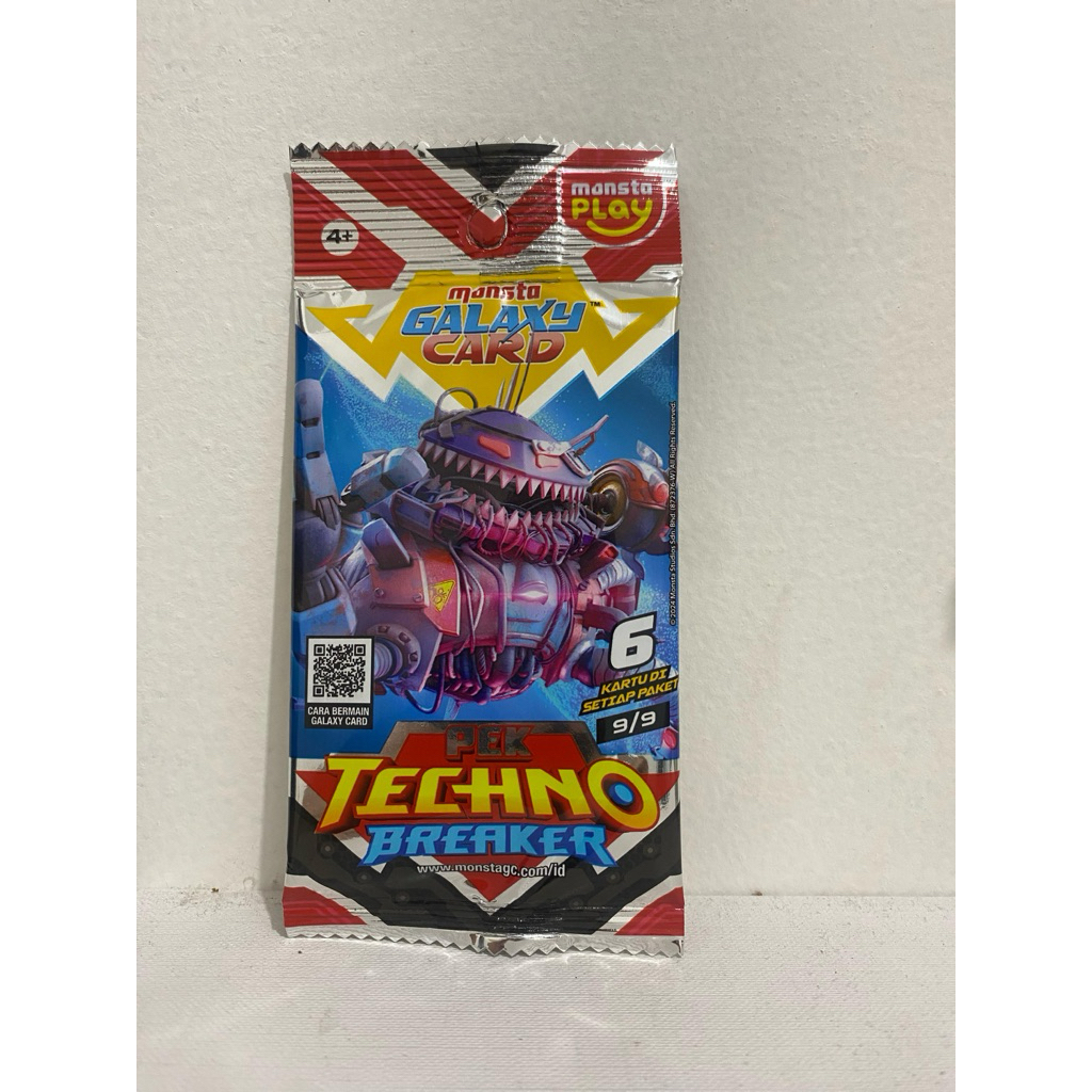 Kartu Game Boboiboy Monsta Galaxy Card Pek Techno Breaker