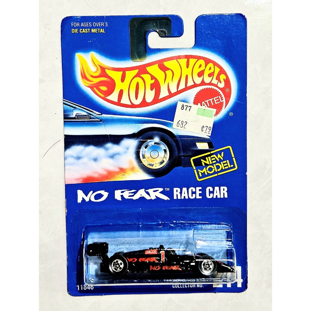 Hot Wheels 1992 No Fear RACE CAR