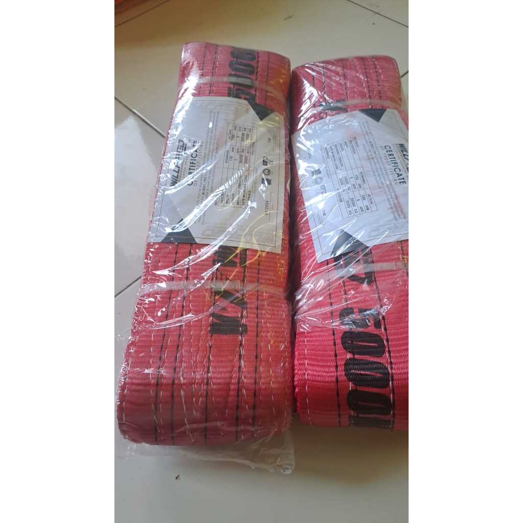 webbing sling 5ton untuk mobil