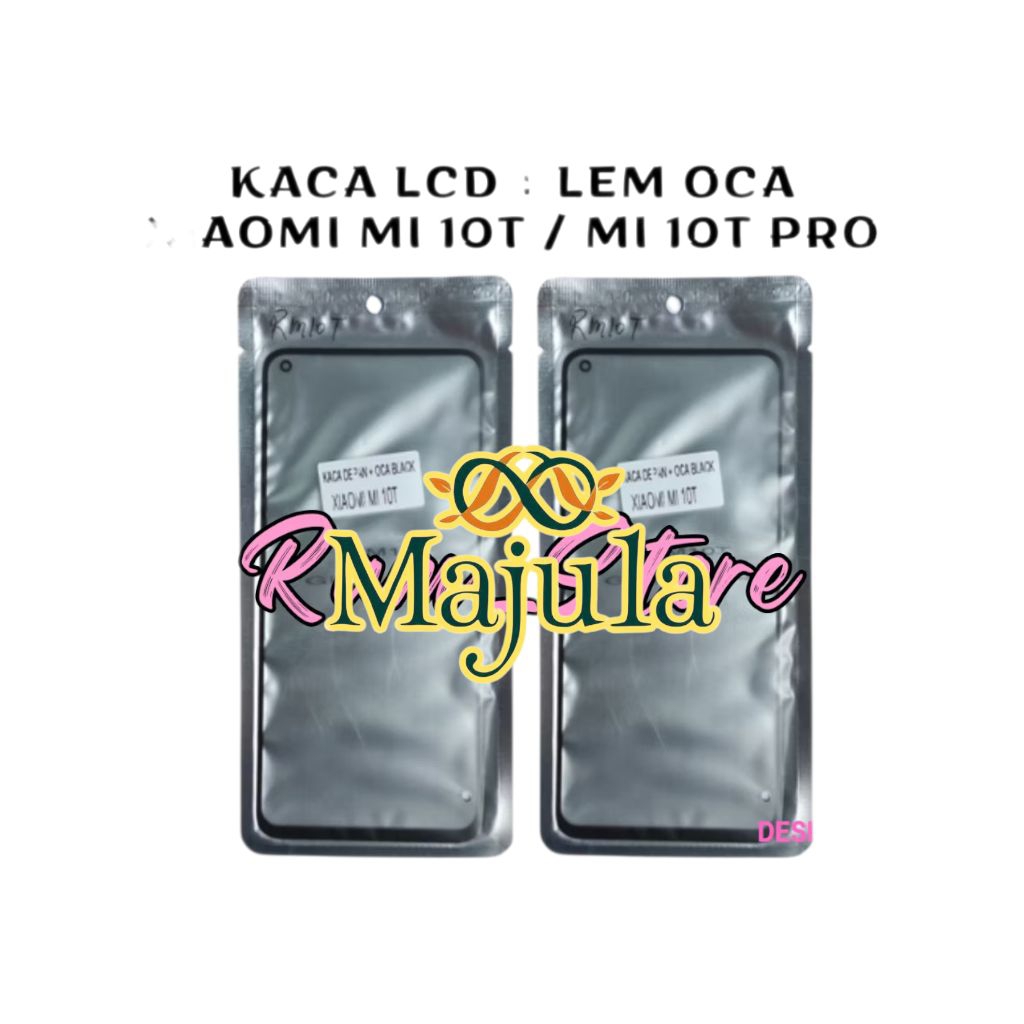 kaca lcd kaca depan kaca touchscreen + lem oca Xiaomi mi 10t 5g / Xiaomi mi 10t pro 5g