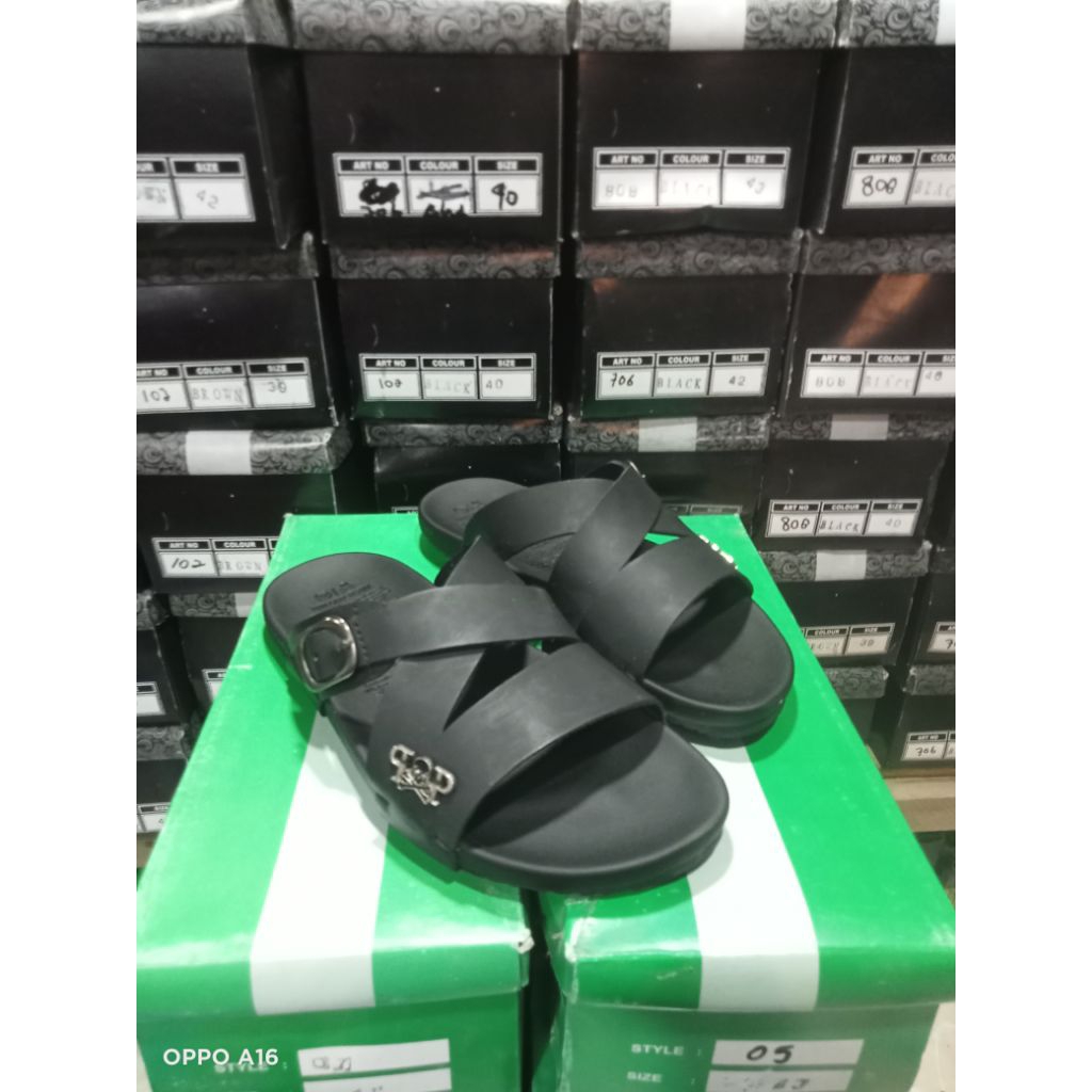 sandal slop pria sendal philipp plein premium