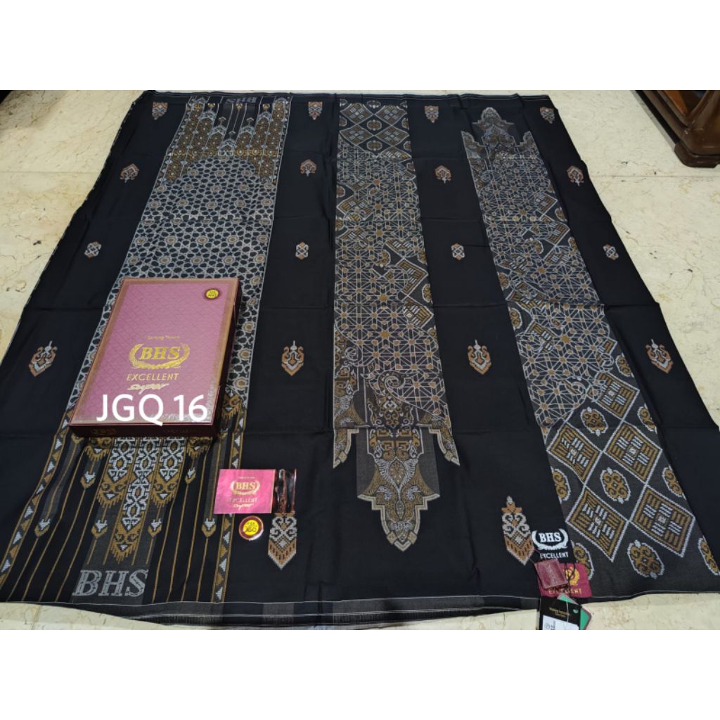 Sarung BHS Excellent JGQ Gold Sarung BHS Excellent Jacquard