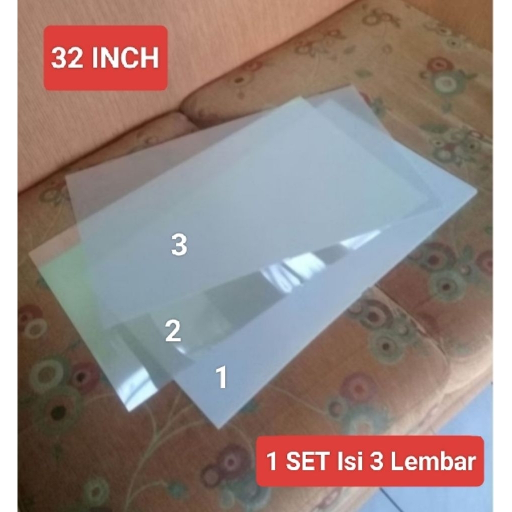 Reflektor | Diffuser Sheet Backlight TV LED 32 Inch – Copotan Panel LCD Original