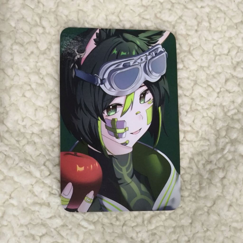 genshin impact tighnari photocard fanmerch pc