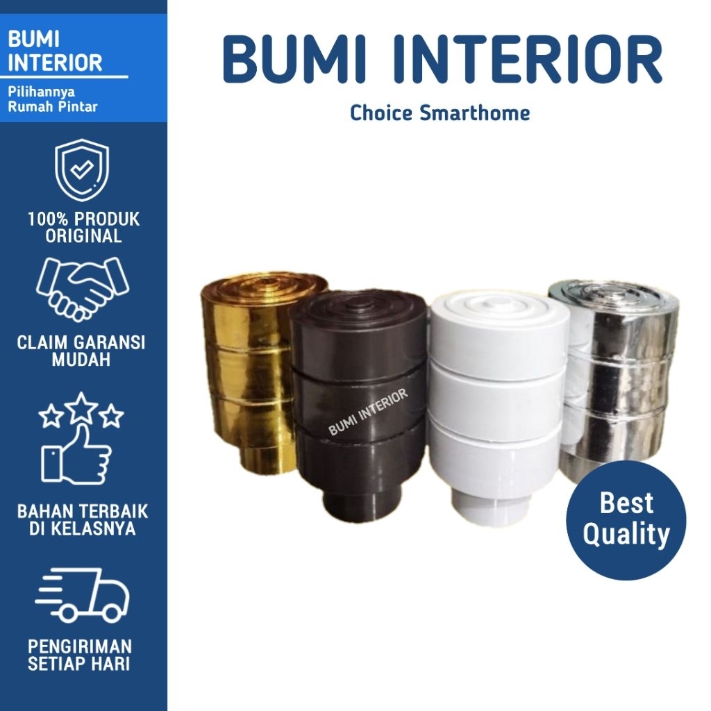 Tutup Batang Gorden MinimalisTabung | Endcup Gorden Endcup Batang Gorden MinimalisTabung