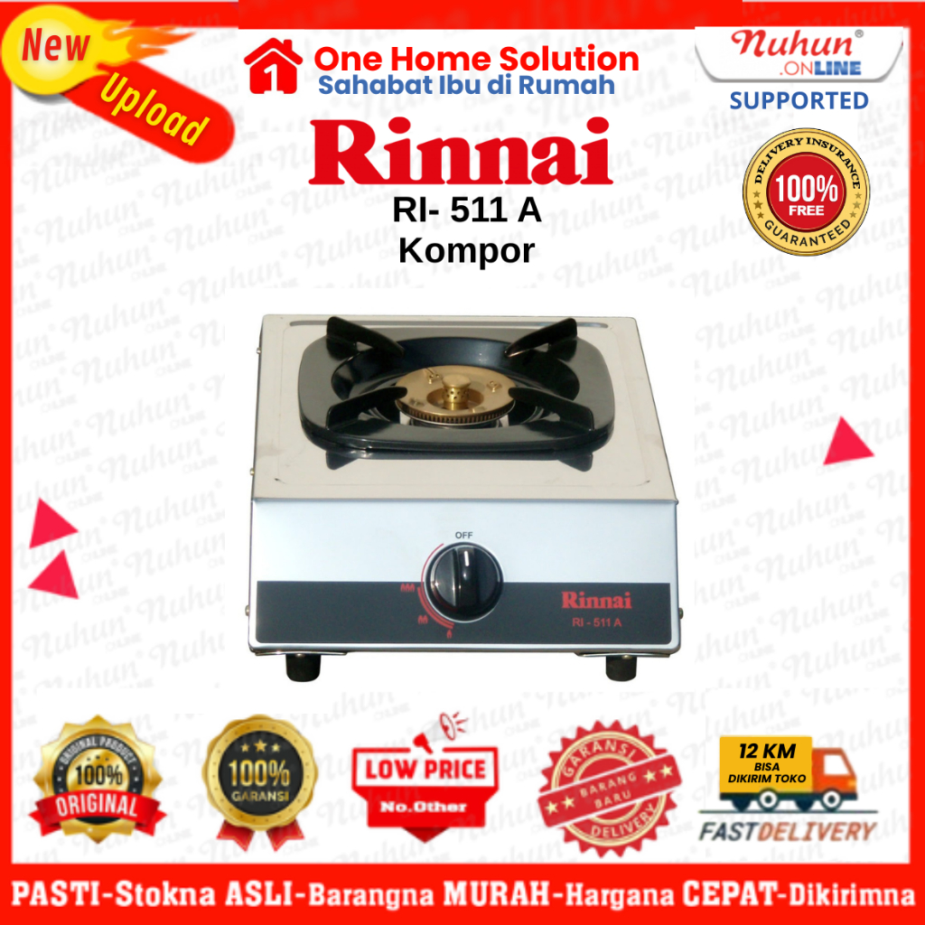 Rinnai Kompor 1 Tungku Rinnai RI-511 A