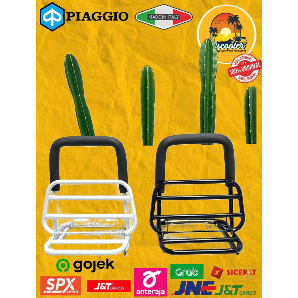 Backrack backrest Rak belakang senderan vespa super sprint Px ps exclusive spartan excel T5 pts spes