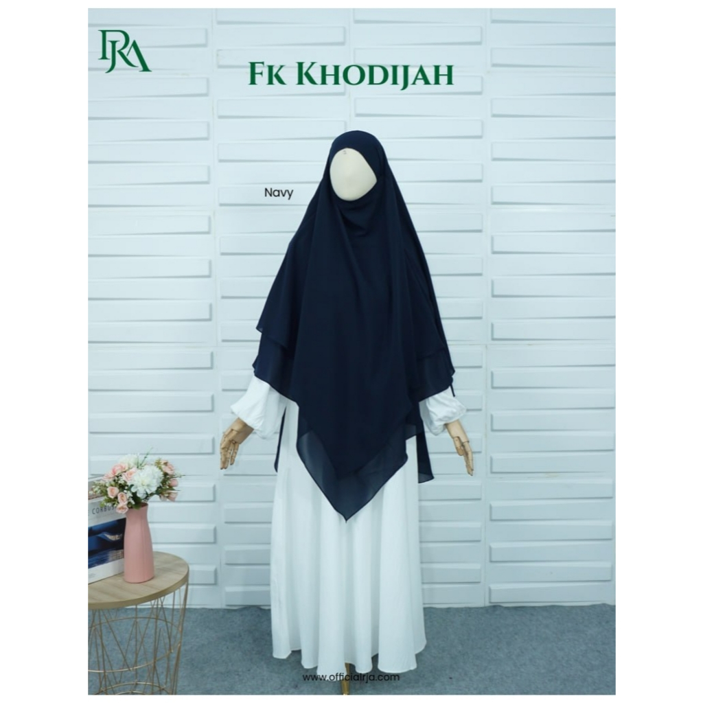 Jilbab French Khimar Ceruty - FK KHODIJAH RJA