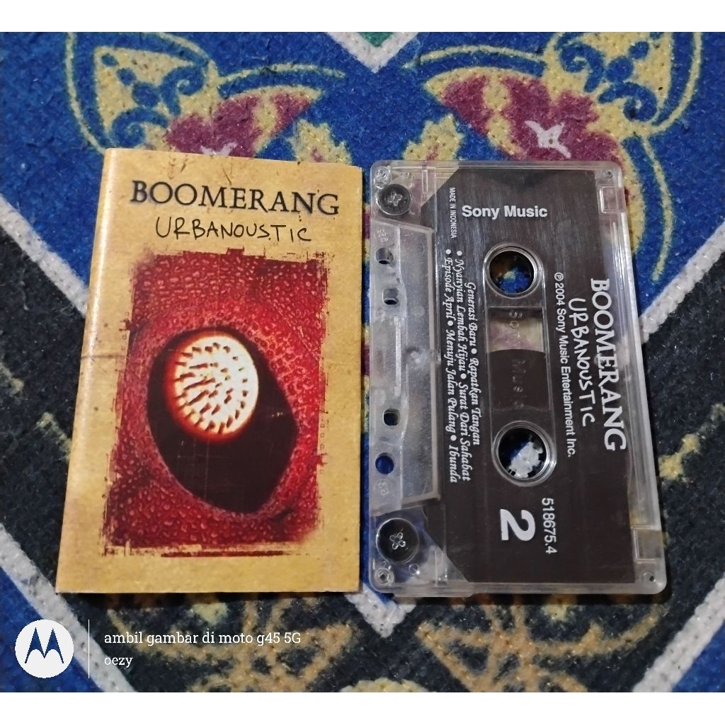Kaset pita Boomerang - urbanoustic